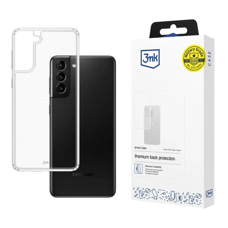 Etui 3mk Armor Case na Samsung Galaxy S21 5G - przezroczyste