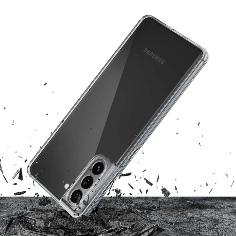 Etui 3mk Clear Case na Samsung Galaxy S21 FE 5G - przezroczyste - obrazek 3