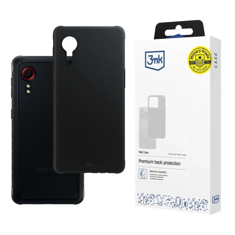 Etui 3mk Matt Case na Samsung Galaxy Xcover 5 - czarne