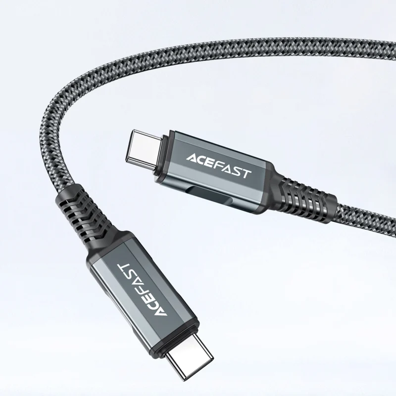 Ładowarka GaN Acefast A17 65W USB-C / USB-A, adapter HDMI 4K 60Hz (zestaw z kablem) - czarna - obrazek 7