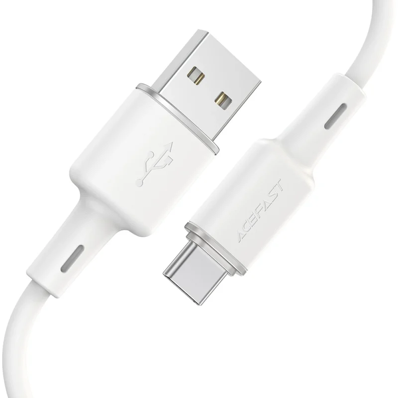 Acefast kabel USB - USB Typ C 1,2m, 3A biały (C2-04 white) - obrazek 7