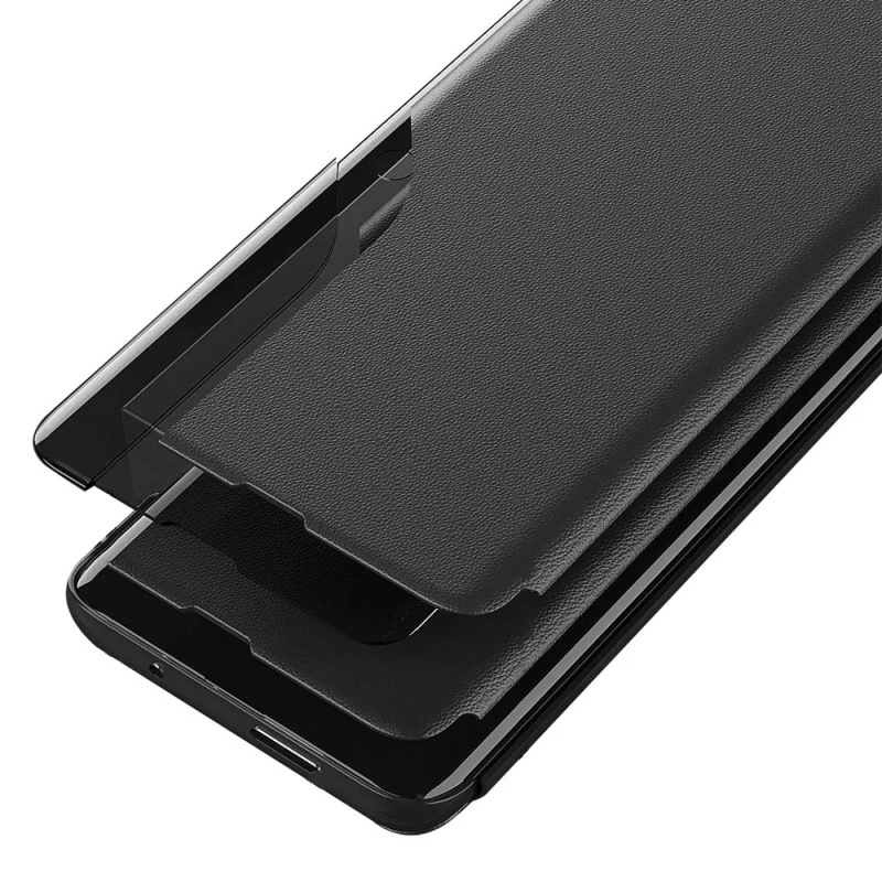 Eco Leather View Case elegancki futerał etui z klapką i funkcją podstawki Xiaomi Redmi Note 11 Pro+ 5G (China) / 11 Pro 5G (China) / Mi11i HyperCharge / Poco X4 NFC 5G niebieski - obrazek 6