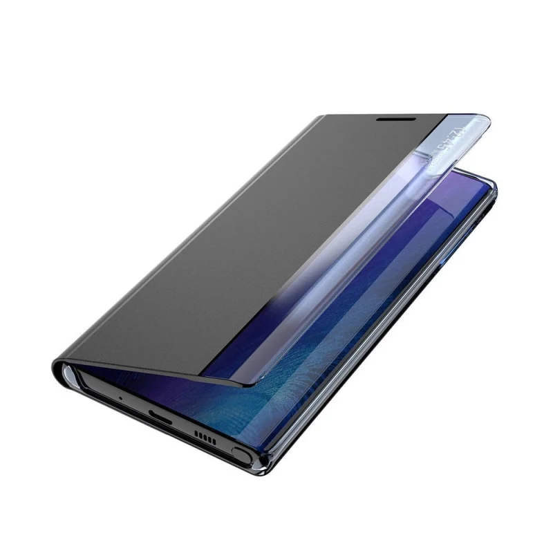 New Sleep Case pokrowiec etui z klapką z funkcją podstawki Xiaomi Redmi Note 11 Pro+ 5G (China) / 11 Pro 5G (China) / Mi11i HyperCharge / Poco X4 NFC 5G czarny - obrazek 2