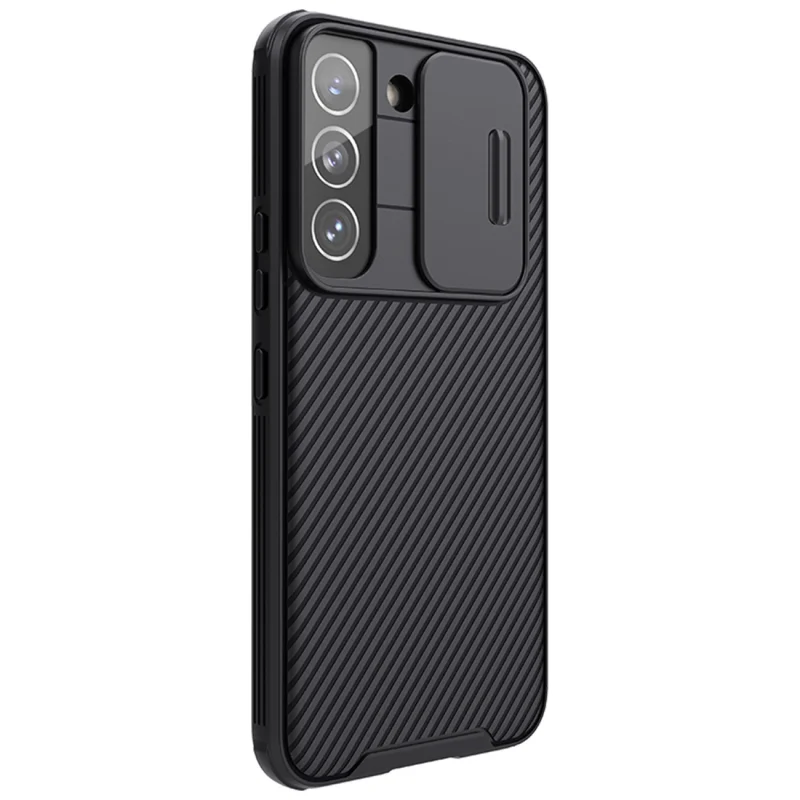 Nillkin CamShield Pro Case pancerne etui pokrowiec osłona na aparat kamerę Samsung Galaxy S22 czarny - obrazek 3