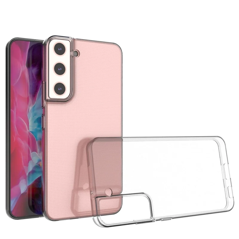 Żelowy pokrowiec etui Ultra Clear 0.5mm Samsung Galaxy S22+ (S22 Plus) przezroczysty - obrazek 2