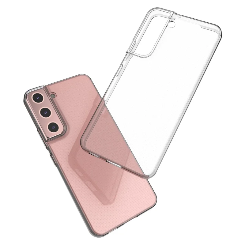 Żelowy pokrowiec etui Ultra Clear 0.5mm Samsung Galaxy S22+ (S22 Plus) przezroczysty - obrazek 6