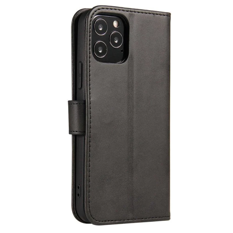 Magnet Case elegancki futerał etui pokrowiec z klapką i funkcją podstawki Xiaomi Redmi Note 11 Pro+ 5G (China) / 11 Pro 5G (China) / Mi11i HyperCharge / Poco X4 NFC 5G czarny - obrazek 2