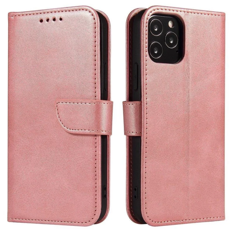 Etui Magnet Case z klapką do Xiaomi Redmi Note 11 Pro+ 5G (China) / 11 Pro 5G (China) / Mi11i HyperCharge / Poco X4 NFC 5G - różowe