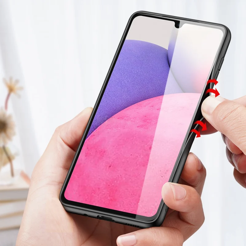 Dux Ducis Fino etui pokrowiec pokryty nylonowym materiałem Samsung Galaxy A33 5G zielony - obrazek 8