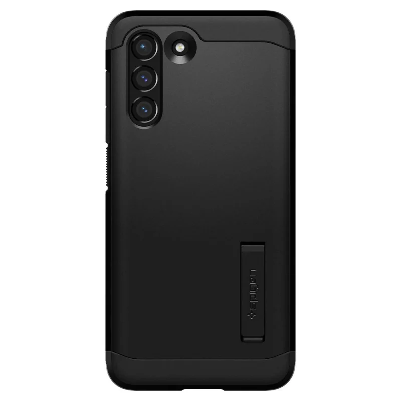 Etui Spigen Tough Armor na Samsung Galaxy S21 FE - czarne - obrazek 2