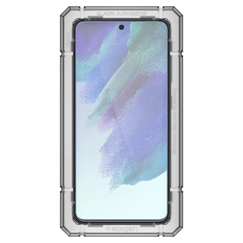 Szkło hartowane Spigen ALM Glas.tR na Samsung Galaxy S21 FE - 2 szt. - obrazek 16