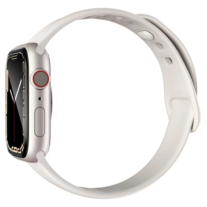 Szkło hybrydowe Spigen ProFlex EZ Fit na Apple Watch 7 / 8 (45 mm) - 2 szt. - obrazek 9