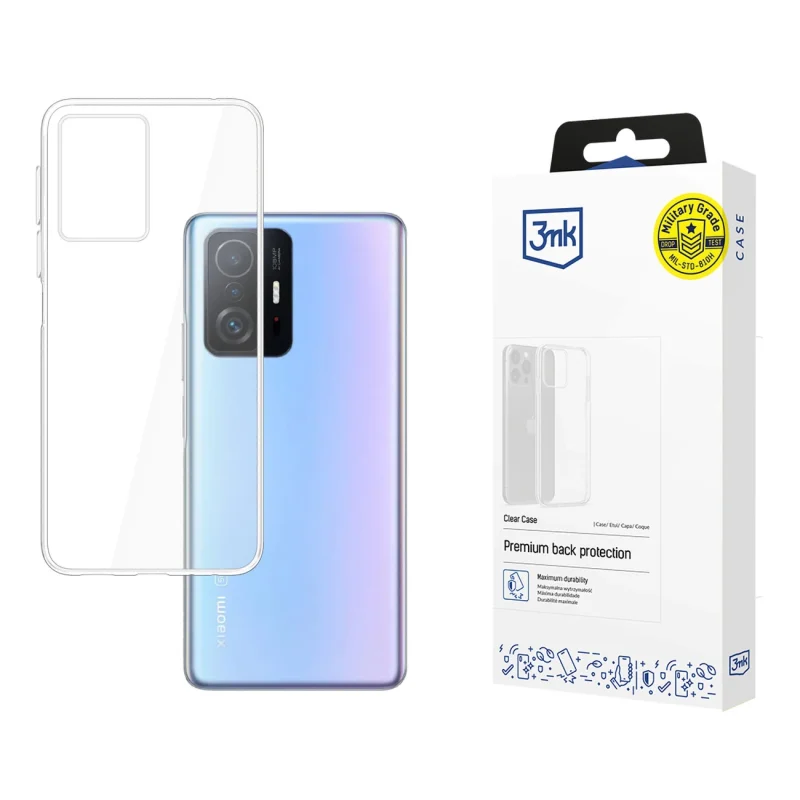 Etui 3mk Clear Case na Xiaomi 11T / 11T Pro - przezroczyste