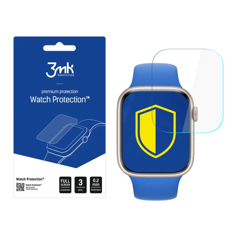 Folia ochronna 3mk Watch Protection™ v. ARC+ na Apple Watch 7 45mm