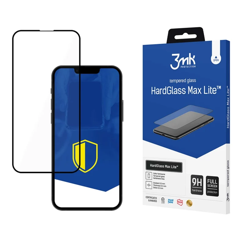 Szkło 9H 3mk HardGlass Max Lite™ na iPhone 13 Pro Max