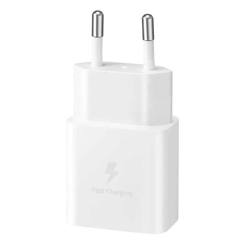 Ładowarka sieciowa Samsung EP-T1510XWEGEU USB-C 15W PD AFC + kabel USB-C - biała - obrazek 3