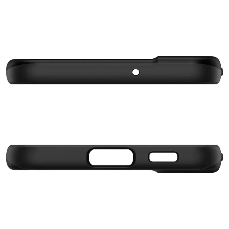 Etui Spigen Thin Fit na Samsung Galaxy S22 - czarne - obrazek 5