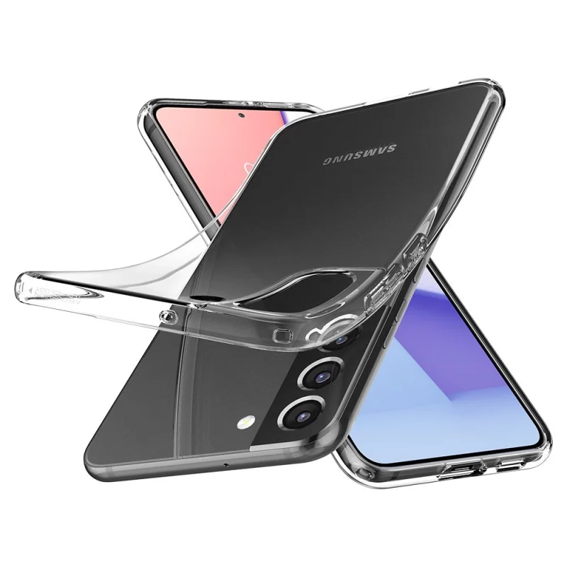 Etui Spigen Liquid Crystal na Samsung Galaxy S22 - przezroczyste - obrazek 7