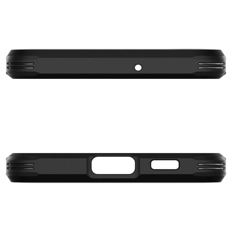 Etui Spigen Tough Armor na Samsung Galaxy S22 - czarne - obrazek 6