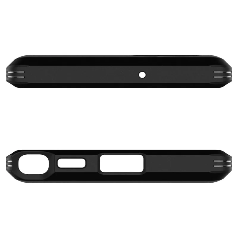 Etui Spigen Tough Armor na Samsung Galaxy S22 Ultra - czarne - obrazek 6