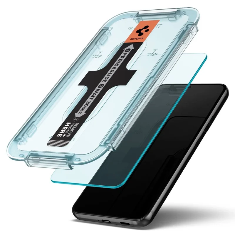 Szkło hartowane Spigen Glas.tR EZ Fit na Samsung Galaxy S22+ - 2 szt. - obrazek 2