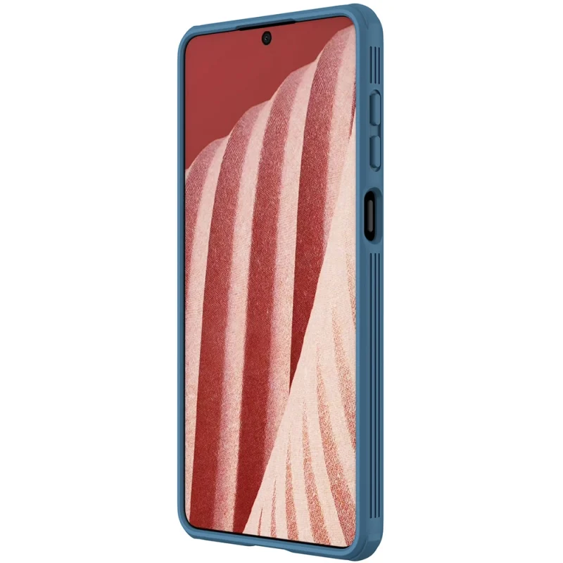 Nillkin CamShield Pro Case pancerne etui pokrowiec osłona na aparat kamerę Samsung Galaxy A73 niebieski - obrazek 4