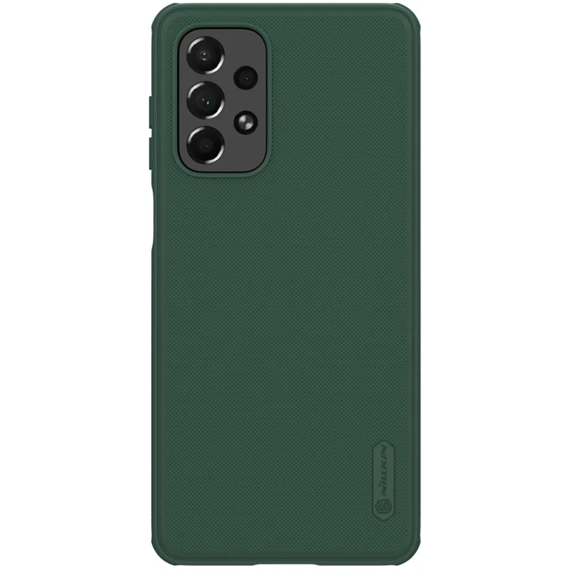 Nillkin Super Frosted Shield Pro wytrzymałe etui pokrowiec Samsung Galaxy A73 zielony