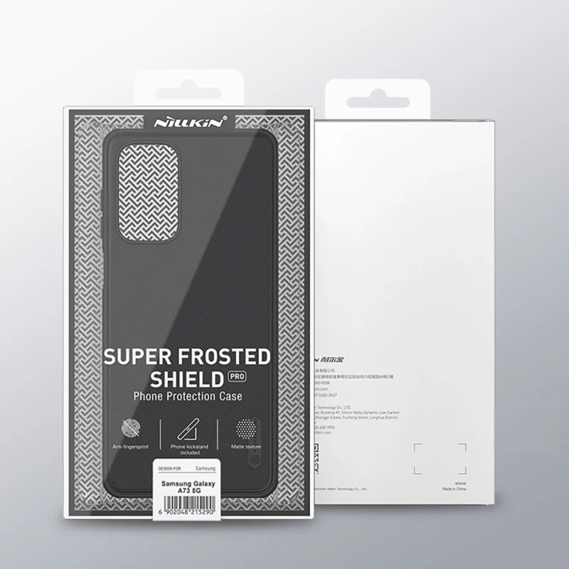 Nillkin Super Frosted Shield Pro wytrzymałe etui pokrowiec Samsung Galaxy A73 zielony - obrazek 5