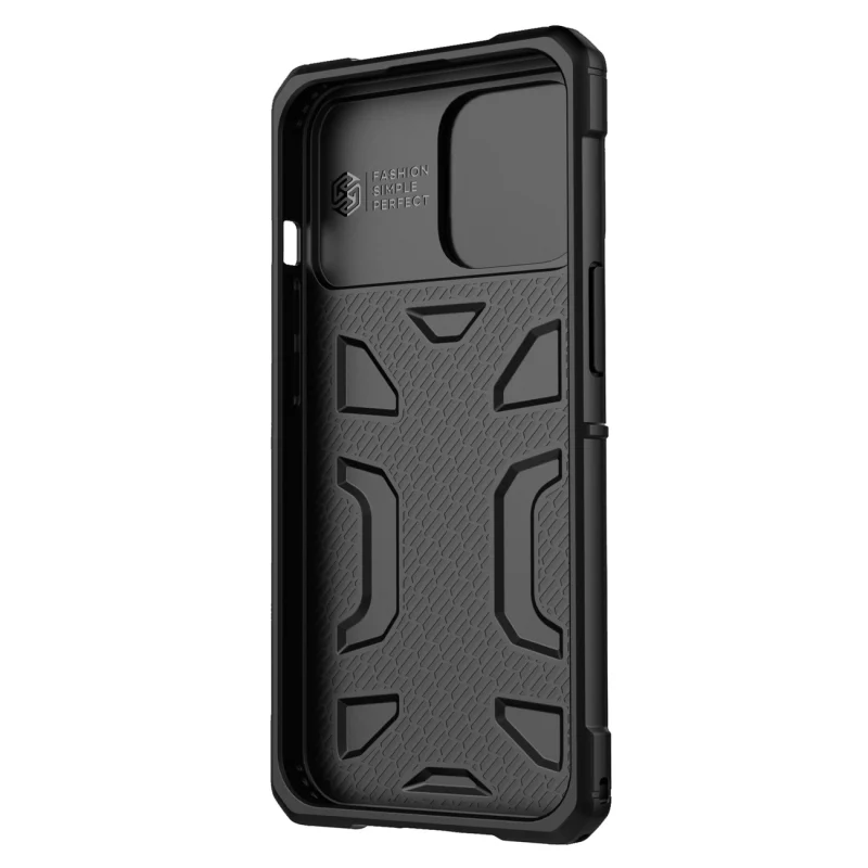 Nillkin Adventurer Case etui do iPhone 13 Pro pancerny pokrowiec z osłoną na aparat czarny - obrazek 4