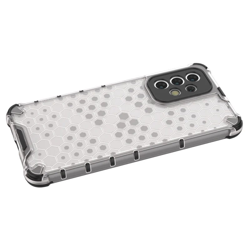 Honeycomb etui pancerny pokrowiec z żelową ramką Samsung Galaxy A33 5G czarny - obrazek 12