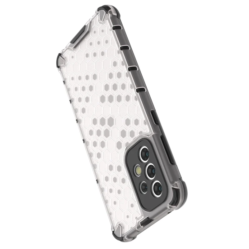 Honeycomb etui pancerny pokrowiec z żelową ramką Samsung Galaxy A33 5G czarny - obrazek 15