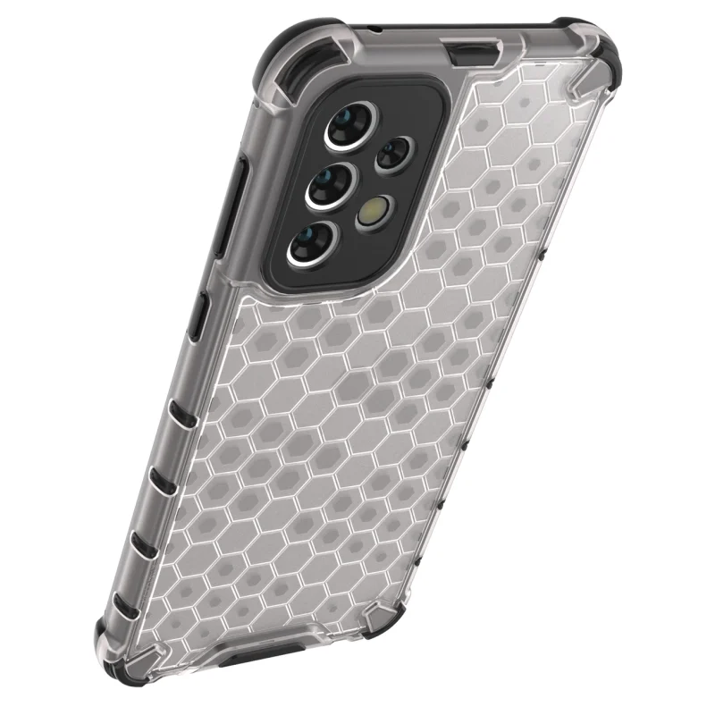 Honeycomb etui pancerny pokrowiec z żelową ramką Samsung Galaxy A33 5G czarny - obrazek 16