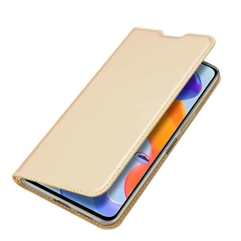 Dux Ducis Skin Pro kabura etui pokrowiec z klapką Xiaomi Redmi Note 11 Pro 5G / 11 Pro złoty - obrazek 6