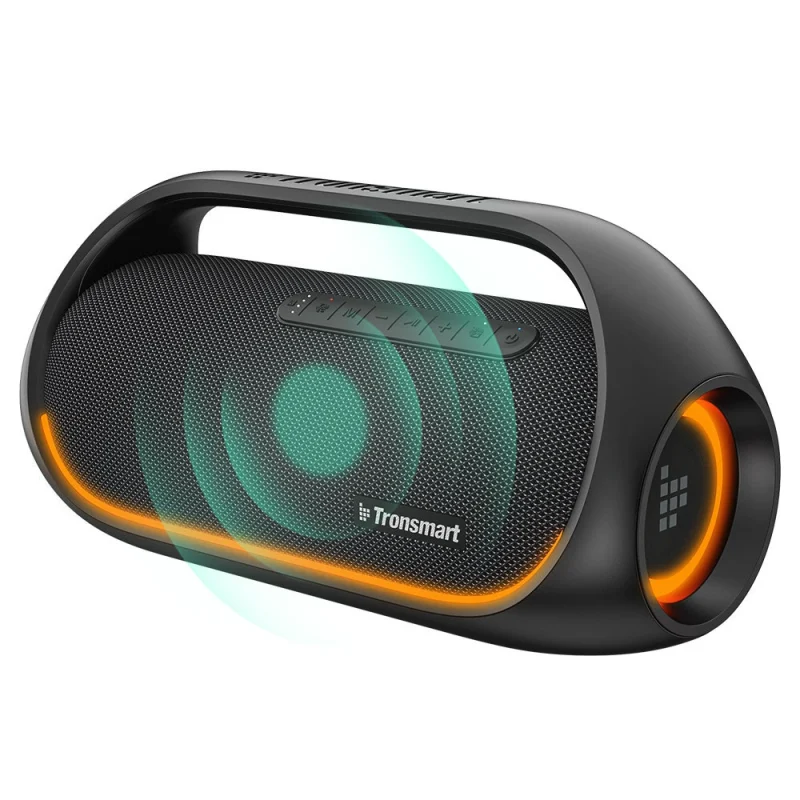 Tronsmart Bang wodoodporny głośnik bezprzewodowy Bluetooth 60W z funkcją Powerbank czarny (723928) - obrazek 2