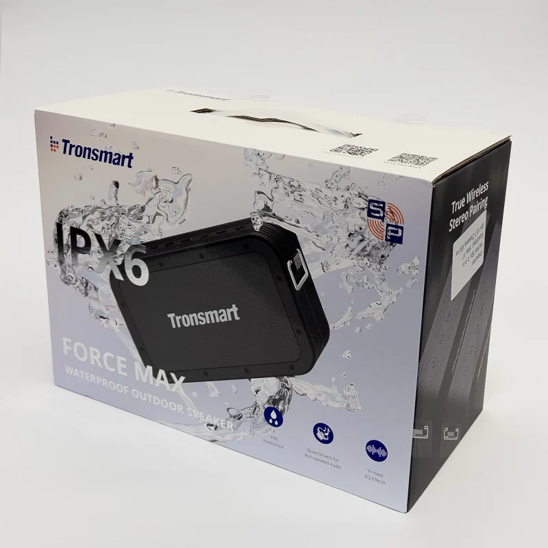 Tronsmart Force Max bezprzewodowy głośnik Bluetooth 80W z funkcją Powerbank czarny (746328) - obrazek 5