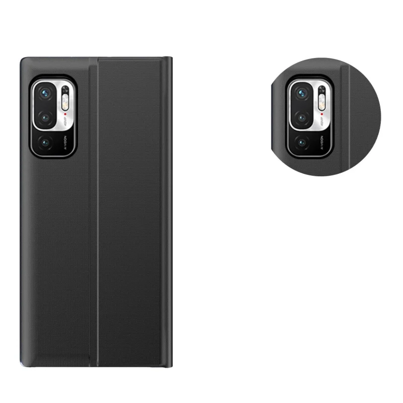 New Sleep Case pokrowiec etui z klapką z funkcją podstawki Xiaomi Redmi Note 11 Pro 5G / 11 Pro różowy - obrazek 7