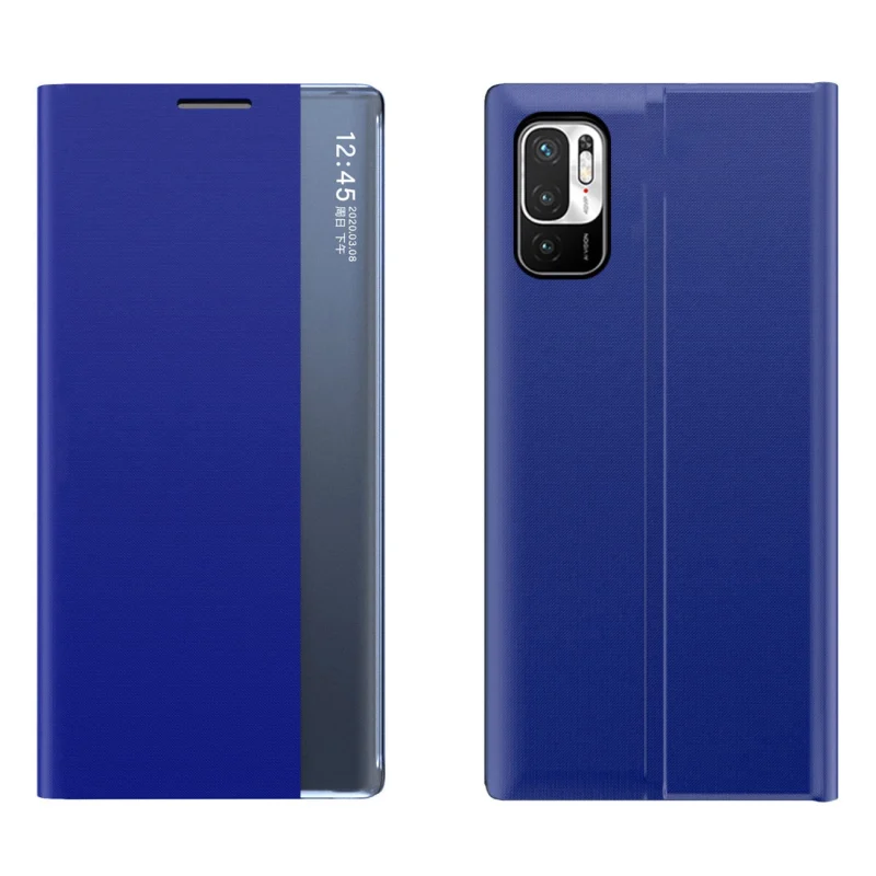 New Sleep Case pokrowiec etui z klapką z funkcją podstawki Xiaomi Redmi Note 11 Pro 5G / 11 Pro niebieski