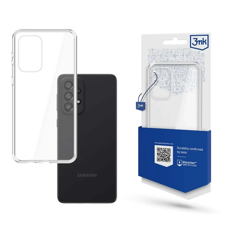 Etui 3mk Clear Case na Samsung Galaxy A33 5G - przezroczyste