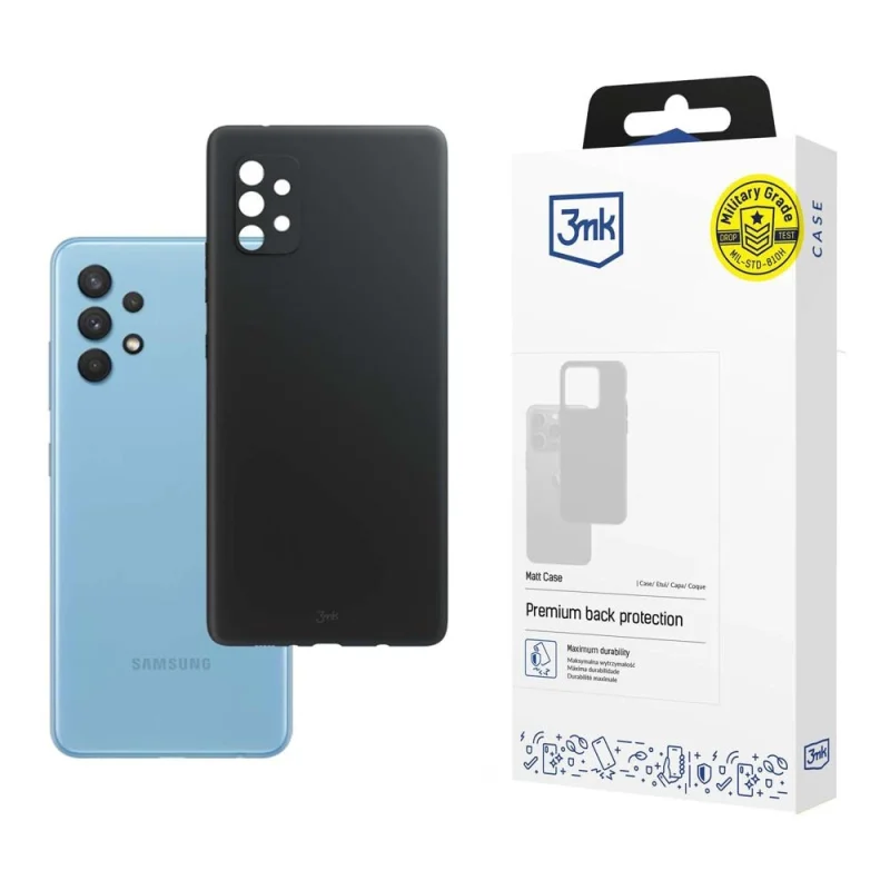 Etui 3mk Matt Case na Samsung Galaxy A33 5G - czarne