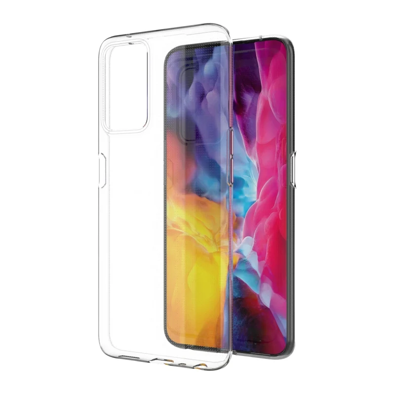 Żelowy pokrowiec etui Ultra Clear 0.5mm Oppo A76 / Oppo A36 / Realme 9i przezroczysty - obrazek 5