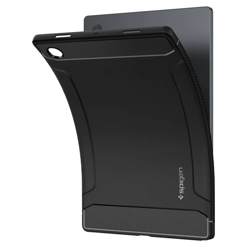 Etui Spigen Rugged Armor na Samsung Galaxy Tab A8 10.5'' - czarny mat - obrazek 9