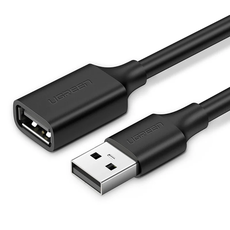 Ugreen przedłużka adapter USB 2.0 0,5m czarny (US103)