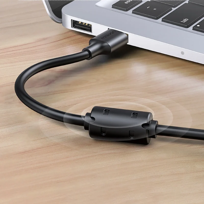 Ugreen przedłużka adapter USB 2.0 5m czarny (US103) - obrazek 8