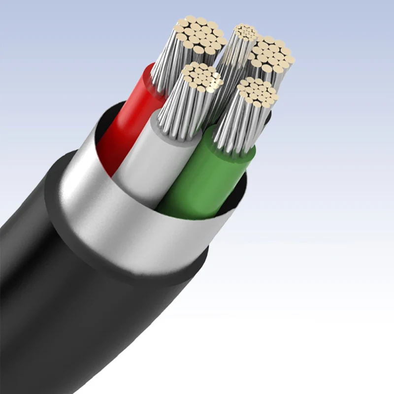 Ugreen 5-pinowy pozłacany kabel USB - mini USB 0,25m czarny (US132) - obrazek 11