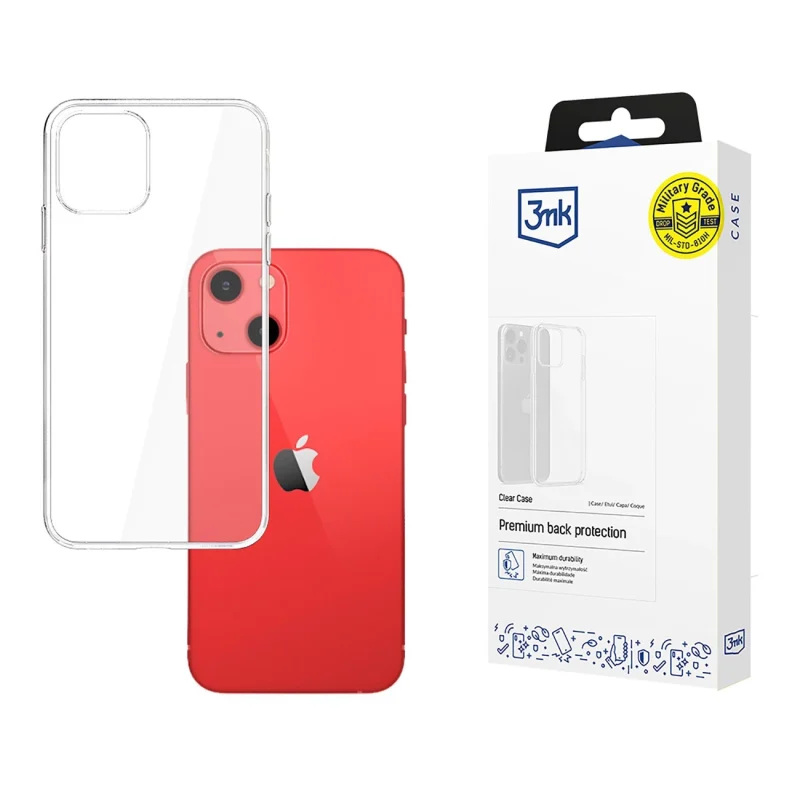 Etui 3mk Clear Case na iPhone 13 - przezroczyste