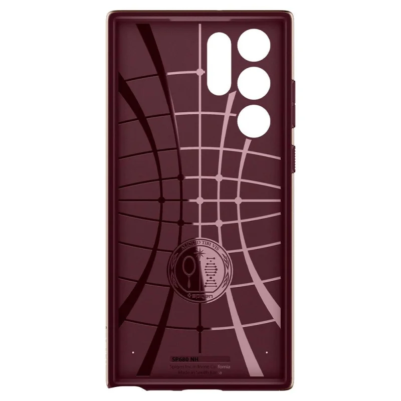 Etui Spigen Neo Hybrid na Samsung Galaxy S22 Ultra - burgundowe - obrazek 7