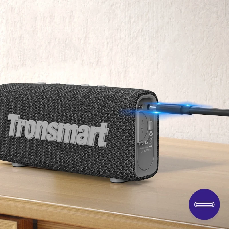 Tronsmart Trip głośnik bezprzewodowy Bluetooth 5.3 wodoodporny IPX7 10W czarny - obrazek 10