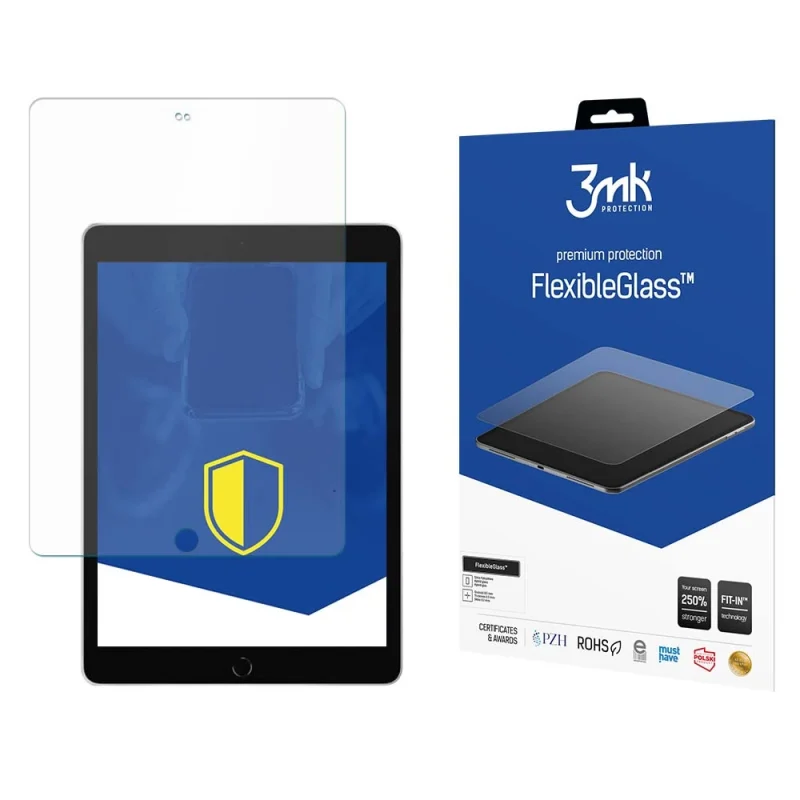 Szkło hybrydowe 3mk FlexibleGlass™ na iPad 10.2'' 8 / 9 gen