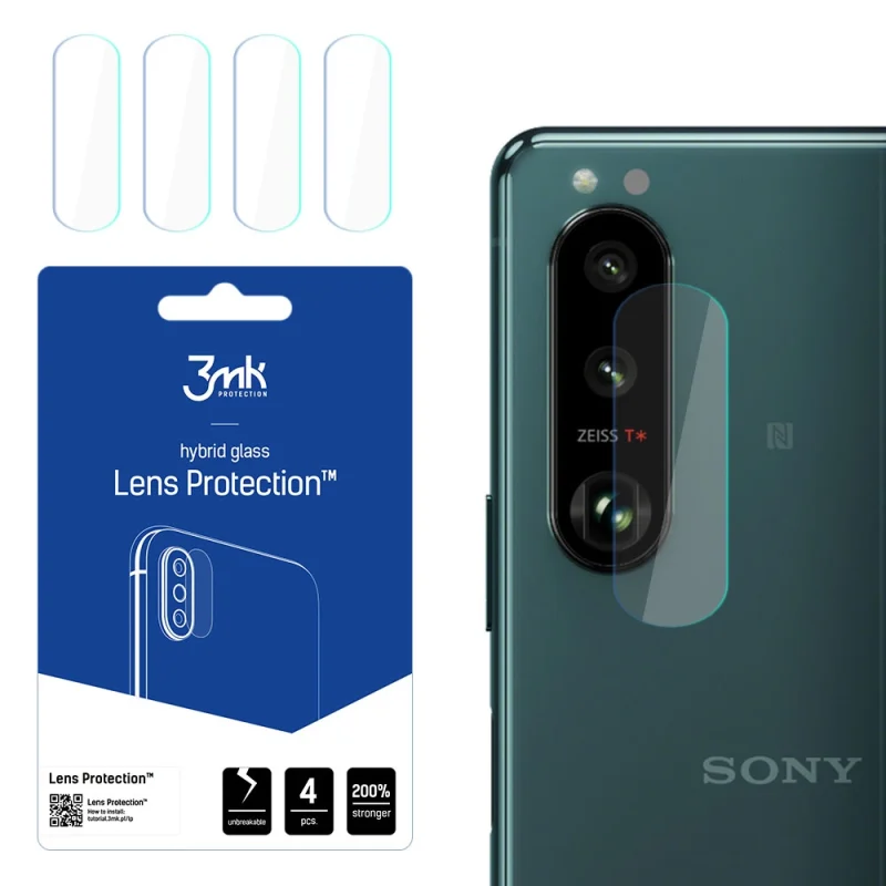 Szkło na aparat 3mk Lens Protection™ hybrydowe na Sony Xperia 1 III 5G