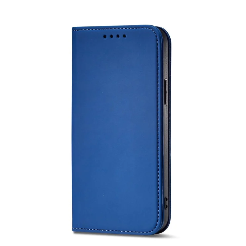 Magnet Card Case etui do iPhone 13 pokrowiec portfel na karty kartę podstawka niebieski - obrazek 9